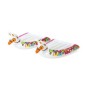 Tobogan dublu gonflabil pentru copii, 2 saltele lama, lungime 4,88 m, multicolor Tobogan dublu gonflabil pentru copii, 2 saltele lama, lungime 4,88 m, multicolor