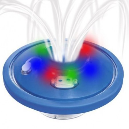 Lampa LED pentru piscina, fantana 3 moduri iluminare RGB, oprire automata, 20x20x10 cm, albastru