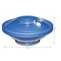 Lampa LED pentru piscina, fantana 3 moduri iluminare RGB, oprire automata, 20x20x10 cm, albastru