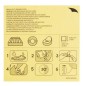 Kit petice reparatii piscina gonflabila, 10 bucati, impermeabile, 6,5x6,5 cm