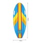 Placa surf gonflabila pentru copii, petic impermeabil inclus, 114x46cm, multicolor