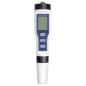 Tester electronic calitatea apei, pH si temperatura, ecran LCD, functie HOLD, ATC