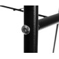 Suport cuier imbracaminte, 2 rafturi incaltaminte, metal, inaltime 153 cm Suport cuier imbracaminte, 2 rafturi incaltaminte, metal, inaltime 153 cm
