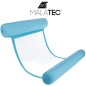 Hamac gonflabil cu apa, forma ergonomica, 2 perne incluse, universal, 100x15x75cm, albastru