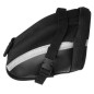 Borseta bicicleta, 1 compartiment, impermeabila, montare sub sa, neagra
