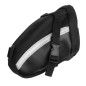 Borseta bicicleta, 1 compartiment, impermeabila, montare sub sa, neagra