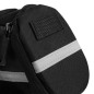 Borseta bicicleta, 1 compartiment, impermeabila, montare sub sa, neagra
