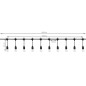 Ghirlanda decorativa cu LED-uri alb calde, IP44, lungime 660 cm, tensiune 220/240V Ghirlanda decorativa cu LED-uri alb calde, IP44, lungime 660 cm, tensiune 220/240V