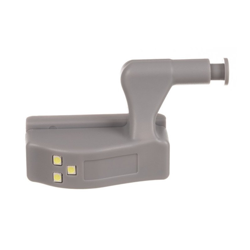 Lampa LED pentru dulap, 3 surse lumina rece, surub prindere, ABS