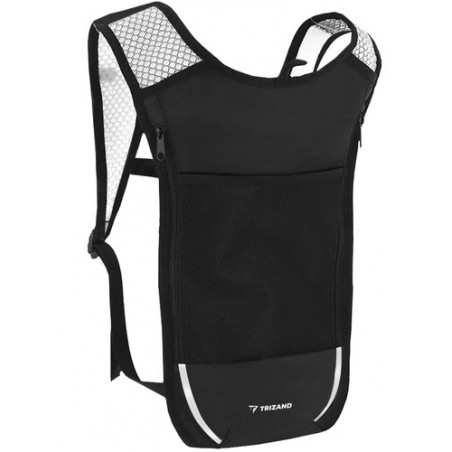 Rucsac ciclism cu rezervor de alimentare apa, multifunctional, curea reglabila, 43x23x1,5 cm, negru
