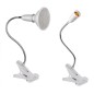 Lampa LED fotosinteza plante, 200 LED-uri, lumina rosie 660 nm, lumina albastra 450 nm, unghi reglabil, clema prindere