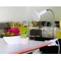 Lampa LED fotosinteza plante, 200 LED-uri, lumina rosie 660 nm, lumina albastra 450 nm, unghi reglabil, clema prindere