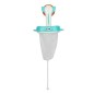 Jucarie interactiva de baie, 3 pestisori, cos cu plasa, ABS, multicolor