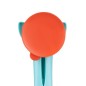 Jucarie interactiva de baie, 3 pestisori, cos cu plasa, ABS, multicolor