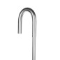 Etajera pentru dus, 3 rafturi, ventuza prindere, aluminiu, 63x14x28,5cm, argintiu