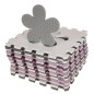 Set puzzle educativ spuma pentru copii, 36 piese, material antiderapant, impermeabil, 140x140x1 cm, multicolor
