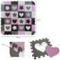 Set puzzle educativ spuma pentru copii, 36 piese, material antiderapant, impermeabil, 140x140x1 cm, multicolor