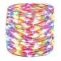 Instalatie Craciun, 300 micro LED-uri multicolor, 8 moduri iluminare, timer, telecomanda, IP44, lungime 35 m, 6W