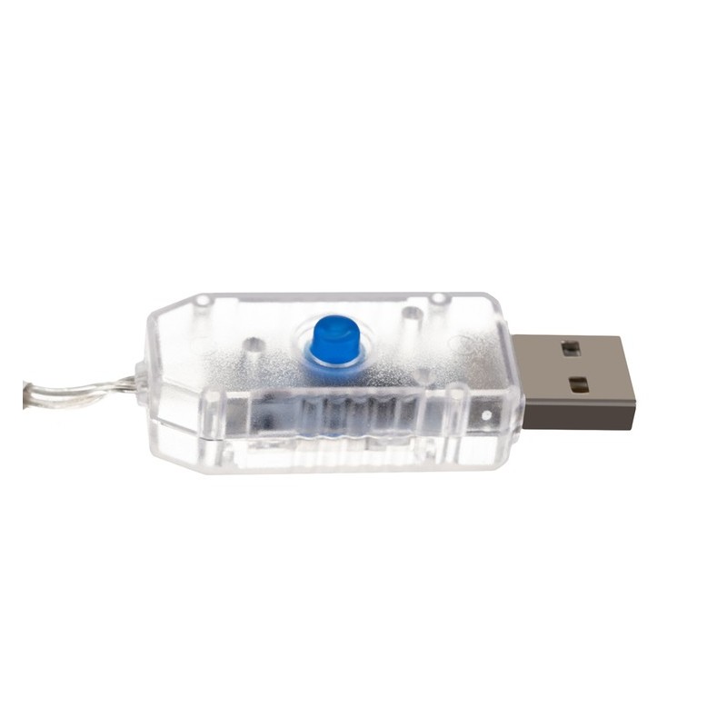 Instalatie multicolor cu telecomanda, 300 micro LED-uri, 6W