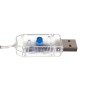 Instalatie Craciun, 300 micro LED-uri multicolor, 8 moduri iluminare, timer, telecomanda, IP44, lungime 35 m, 6W