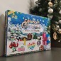 Calendar advent pentru copii, 24 cadouri, 29,5x5,x39,5cm, multicolor