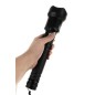 Lanterna LED P70, 3 moduri iluminare, USB, waterproof, aluminiu, 4500lm, 6800mAh, negru