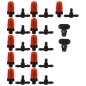 Aspersor de gradina, kit de racire cu vapori, furtun 10 m, 11 duze pulverizare