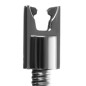 Aprinzator electric flexibil, incarcare USB, Type C, 170mAh, 26x3x1,5cm, negru/argintiu
