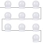 Lumini LED pentru oglinda, masa de toaleta, 30 moduri iluminare, rece/cald/neutru, 10 niveluri intensitate, USB Lumini LED pentru oglinda, masa de toaleta, 30 moduri iluminare, rece/cald/neutru, 10 niveluri intensitate, USB