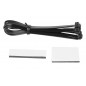 Contor digital bicicleta, 22 functii, accesorii montare incluse, display iluminat LCD, IPX4, negru