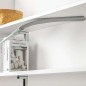 Perie telescopica pentru praf, 2 capete, maner antiderapant, ergonomic, microfibra, 84-250x60 cm