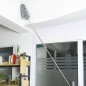 Perie telescopica pentru praf, 2 capete, maner antiderapant, ergonomic, microfibra, 84-250x60 cm
