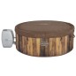 Piscina gonflabila rotunda SPA, 7 persoane, accesorii, sistem airjet/180 duze, rezistenta intemperii, 1123L