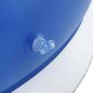 Saltea gonflabila piscina, perna, plasture reparatii, vinil, 191x107 cm, alb/albastru