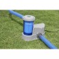 Pompa filtrare piscina, accesorii incluse, 5678l/h, 83W, 220/240V, 33x32cm, 5kg, albastru/gri