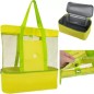 Geanta termica, capacitate 20L, poliester/PVC, impermeabila, 58x15x35cm, verde Geanta termica, capacitate 20L, poliester/PVC, impermeabila, 58x15x35cm, verde
