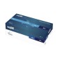 Set manusi unica folosinta XL, 100 bucati nitril, 23x25 cm, albastru Set manusi unica folosinta XL, 100 bucati nitril, 23x25 cm, albastru