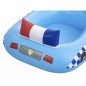 Saltea gonflabila masina de politie pentru copii, emite sunete sirena, supapa de siguranta, rezistenta UV, 97x74 cm