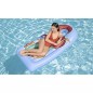 Saltea gonflabila piscina, plasture reparatii inclus, vinil, 188x89cm, 1,250kg, albastru