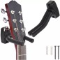 Suport chitara, universal, distanta reglabila, plastic/metal, 13,5x6,7cm, negru