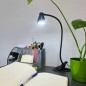 Lampa de birou, 24 LED-uri, 3 culori iluminare, 10 trepte intensitate, USB, 5W, 45x5x8,5 cm, negru