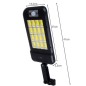 Lampa solara stradala cu senzor de miscare si crepuscular, 240 LED-uri, 800lm, 4 moduri functionare, control telecomanda, IP67 Lampa solara stradala cu senzor de miscare si crepuscular, 240 LED-uri, 800lm, 4 moduri functionare, control telecomanda, IP67