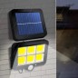 Aplica LED solara, trusa montare inclusa, unghi inclinare reglabil, senzor miscare, waterproof, IP67