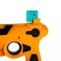 Pistol lansator avioane pentru copii, 3 avioane incluse, rezistenta socuri, non-toxic, plastic, multicolor