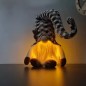 Jucarie decorativa elf, iluminare LED, 33x10x12 cm, alimentare cu baterii