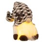 Jucarie decorativa elf, iluminare LED, 33x10x12 cm, alimentare cu baterii