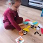 Puzzle lemn animale, 29 blocuri, stimuleaza creativitatea, multicolor