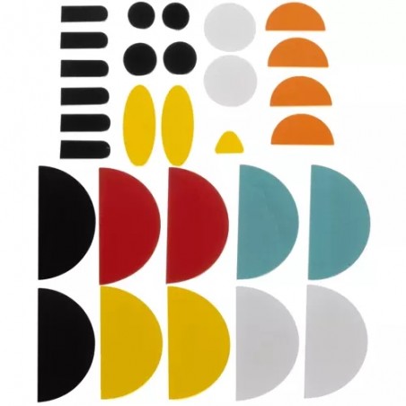 Puzzle lemn animale, 29 blocuri, stimuleaza creativitatea, multicolor