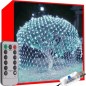 Instalatie Craciun 160 LED-uri plasa cu lumina alba-rece, 8 moduri iluminare, telecomanda, timer, USB Instalatie Craciun 160 LED-uri plasa cu lumina alba-rece, 8 moduri iluminare, telecomanda, timer, USB