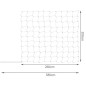 Instalatie Craciun 160 LED-uri plasa cu lumina alba-rece, 8 moduri iluminare, telecomanda, timer, USB Instalatie Craciun 160 LED-uri plasa cu lumina alba-rece, 8 moduri iluminare, telecomanda, timer, USB
